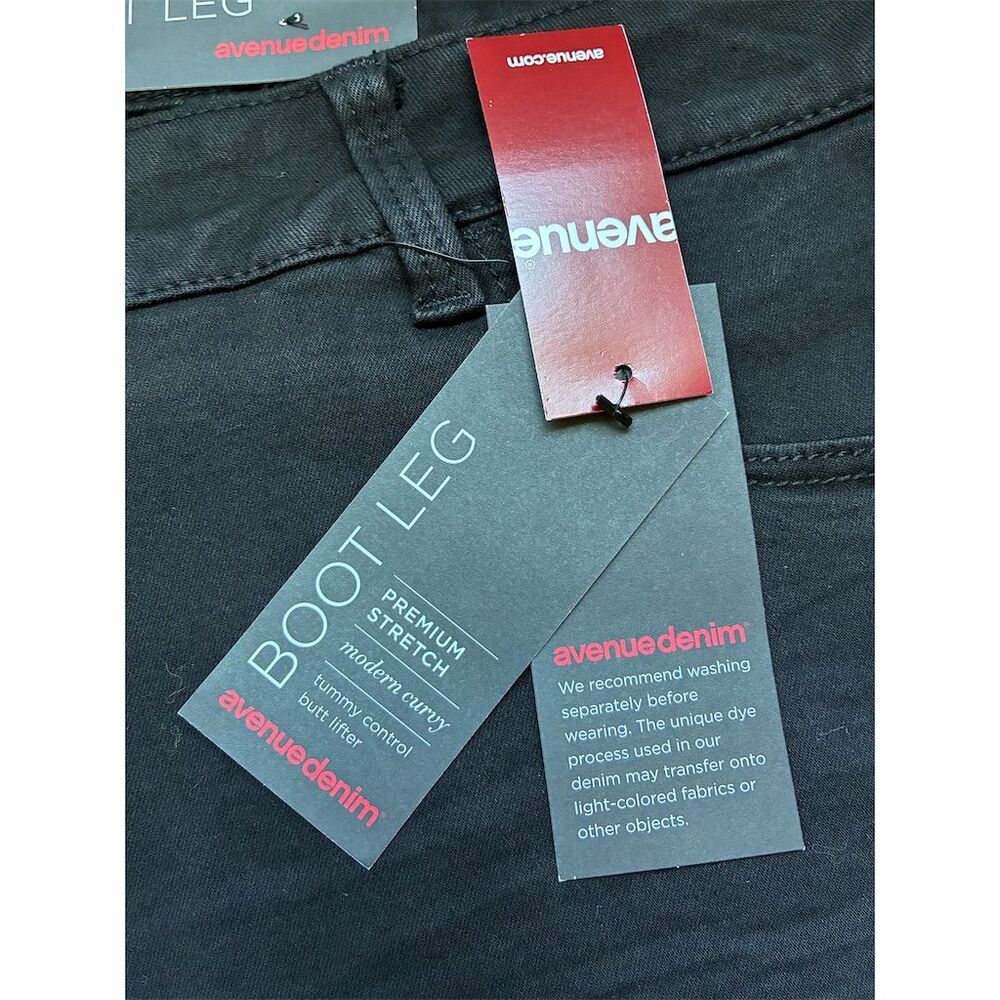 Avenue Denim Women's Petites Bootcut Denim Pants Blue Size 32 Casual - Picture 5 of 15